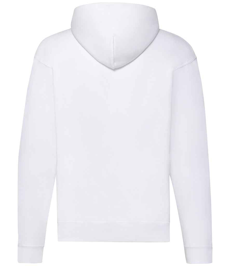 Fruit of the Loom Classic Zip Hooded Sweatshirt - White