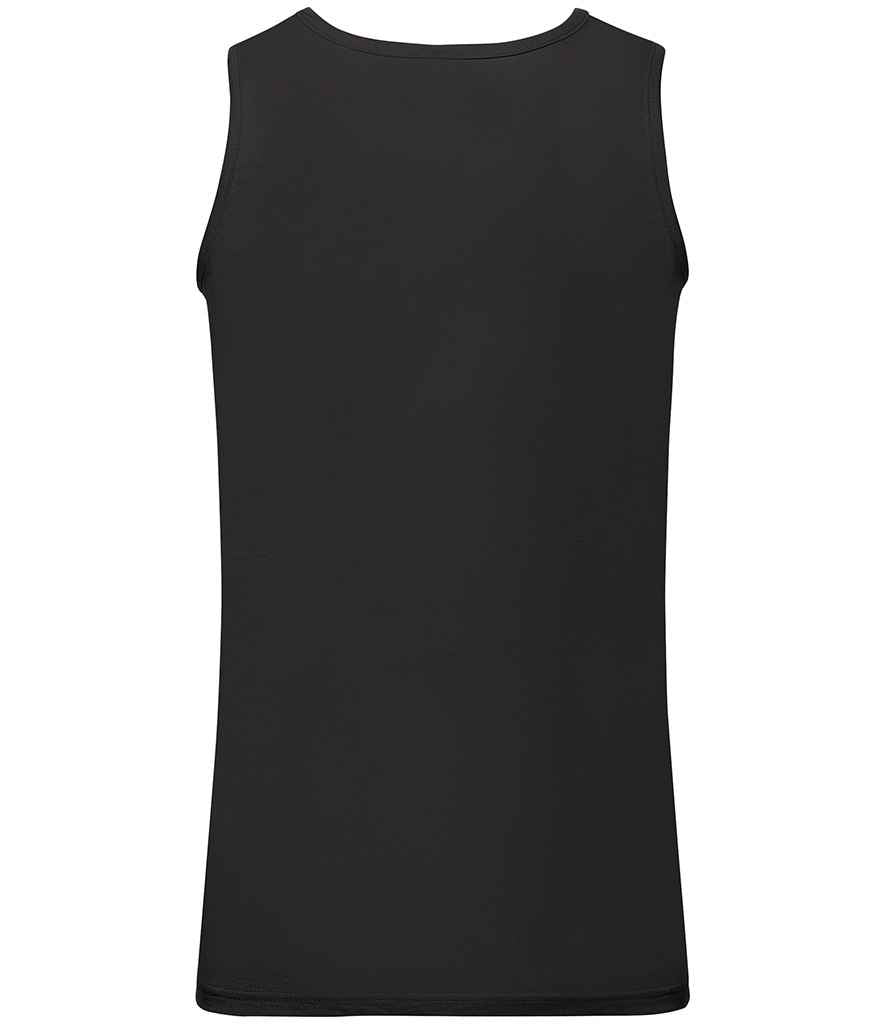 Fruit of the Loom Athletic Vest - Black
