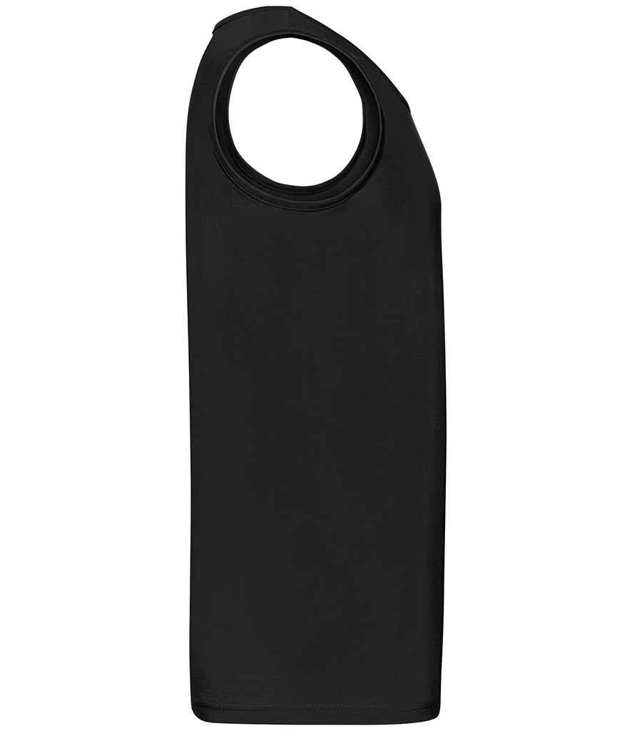 Fruit of the Loom Athletic Vest - Black