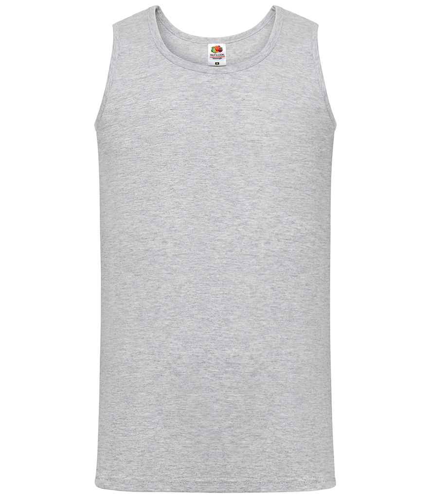 Fruit of the Loom Athletic Vest - Heather Grey