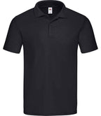 Fruit of the Loom Original Piqué Polo Shirt - Black