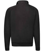 Fruit of the Loom Classic Zip Neck Sweatshirt - Black