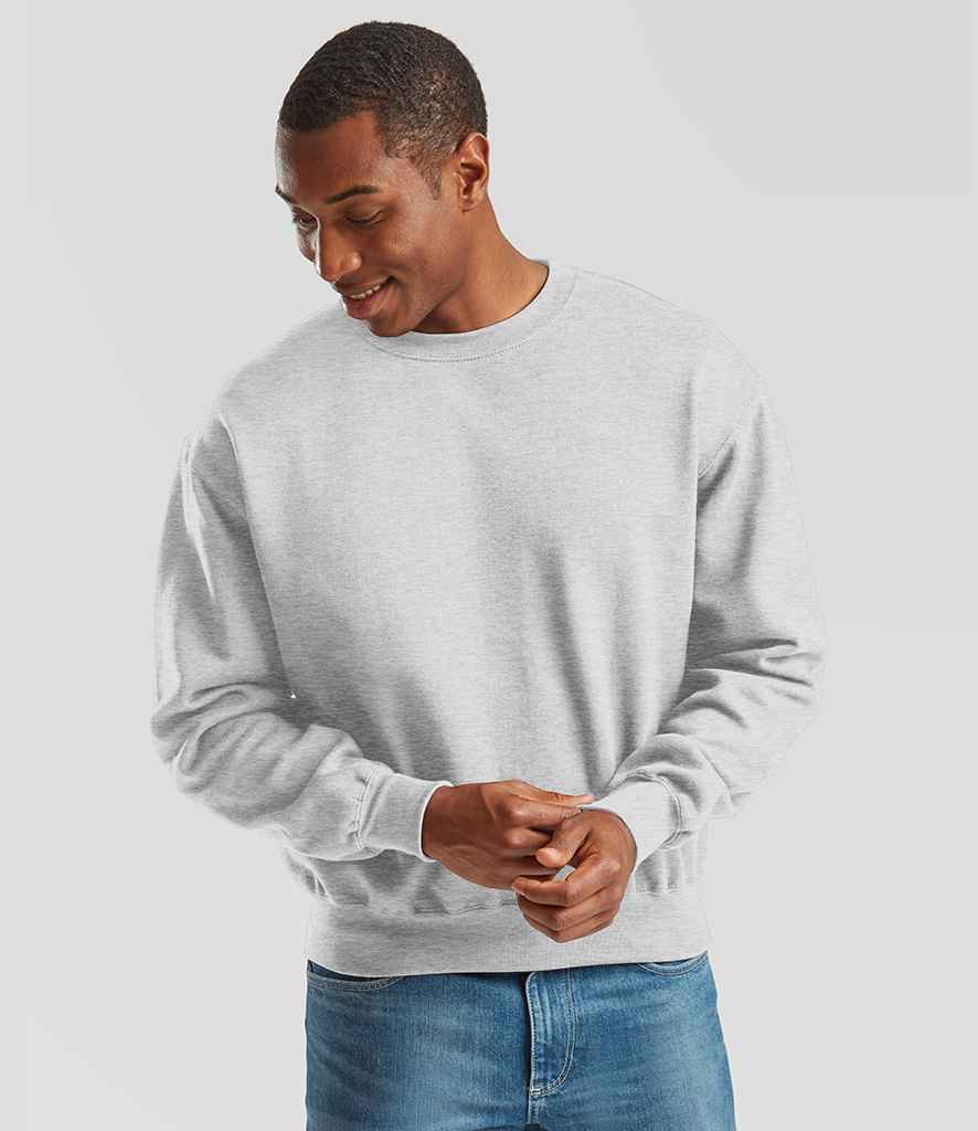 Fruit of the Loom Supercotton™ Sweatshirt - Athletic Heather