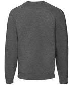 Fruit of the Loom Classic Raglan Sweatshirt - Dark Heather