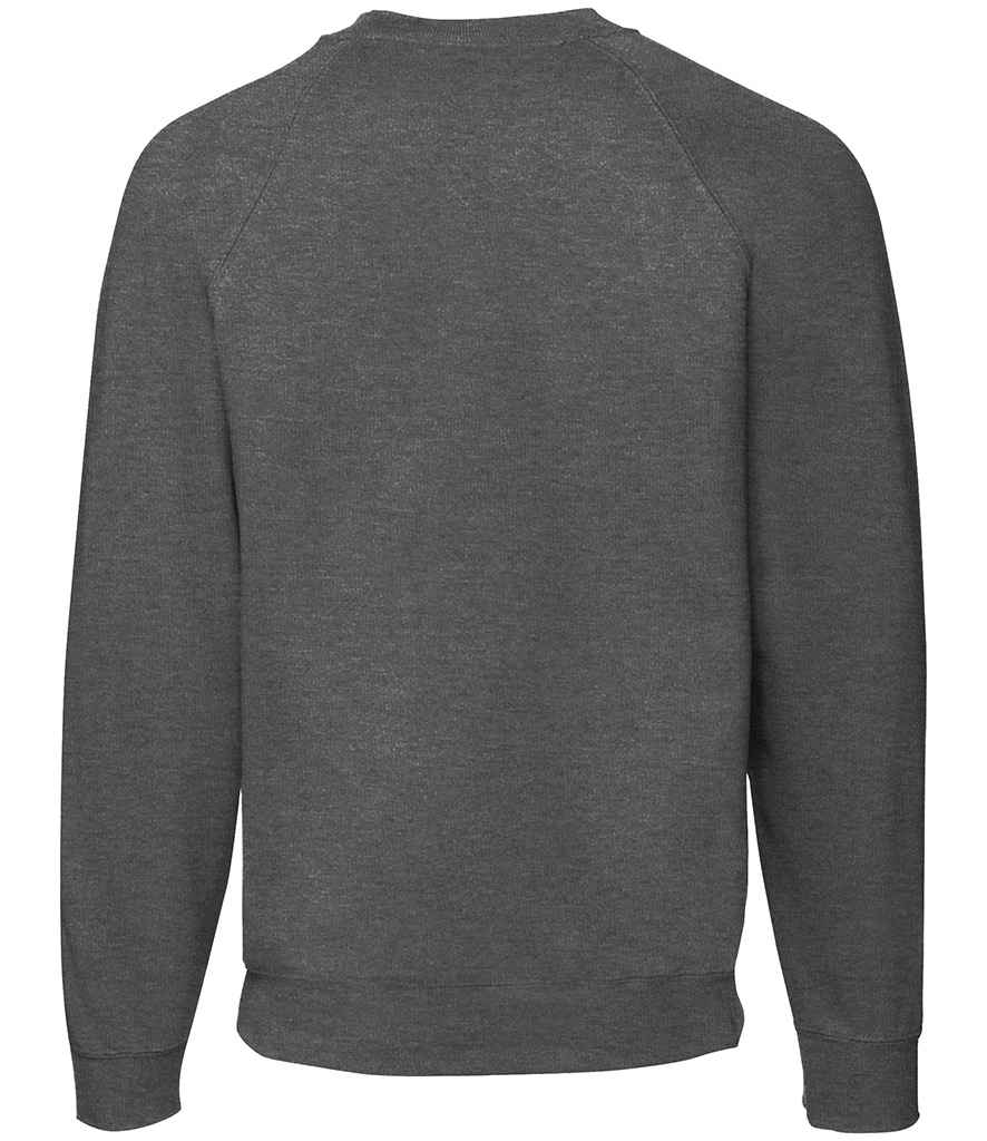 Fruit of the Loom Classic Raglan Sweatshirt - Dark Heather