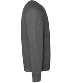 Fruit of the Loom Classic Raglan Sweatshirt - Dark Heather
