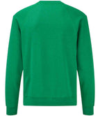 Fruit of the Loom Classic Raglan Sweatshirt - Heather Green