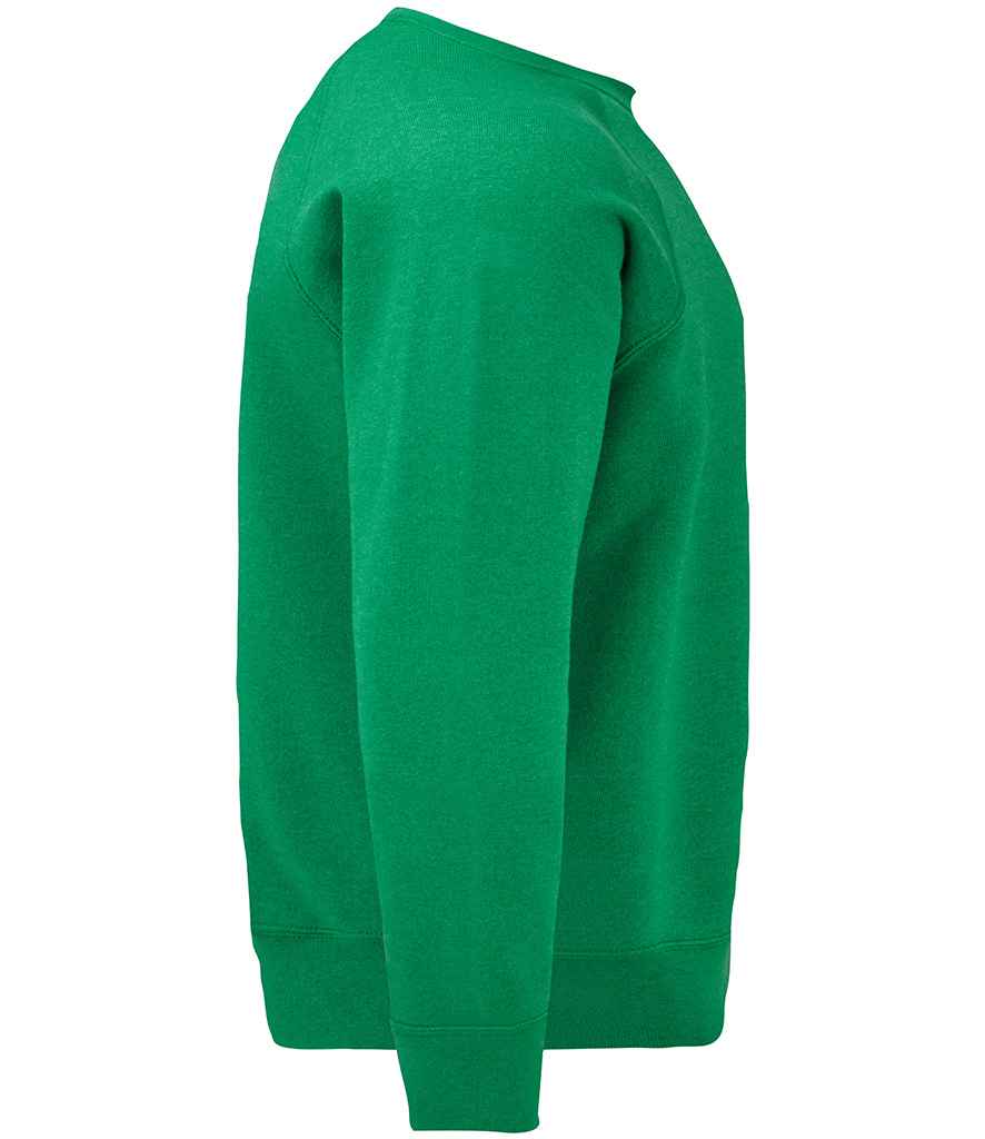 Fruit of the Loom Classic Raglan Sweatshirt - Heather Green