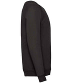 Fruit of the Loom Kids Classic Raglan Sweatshirt - Black