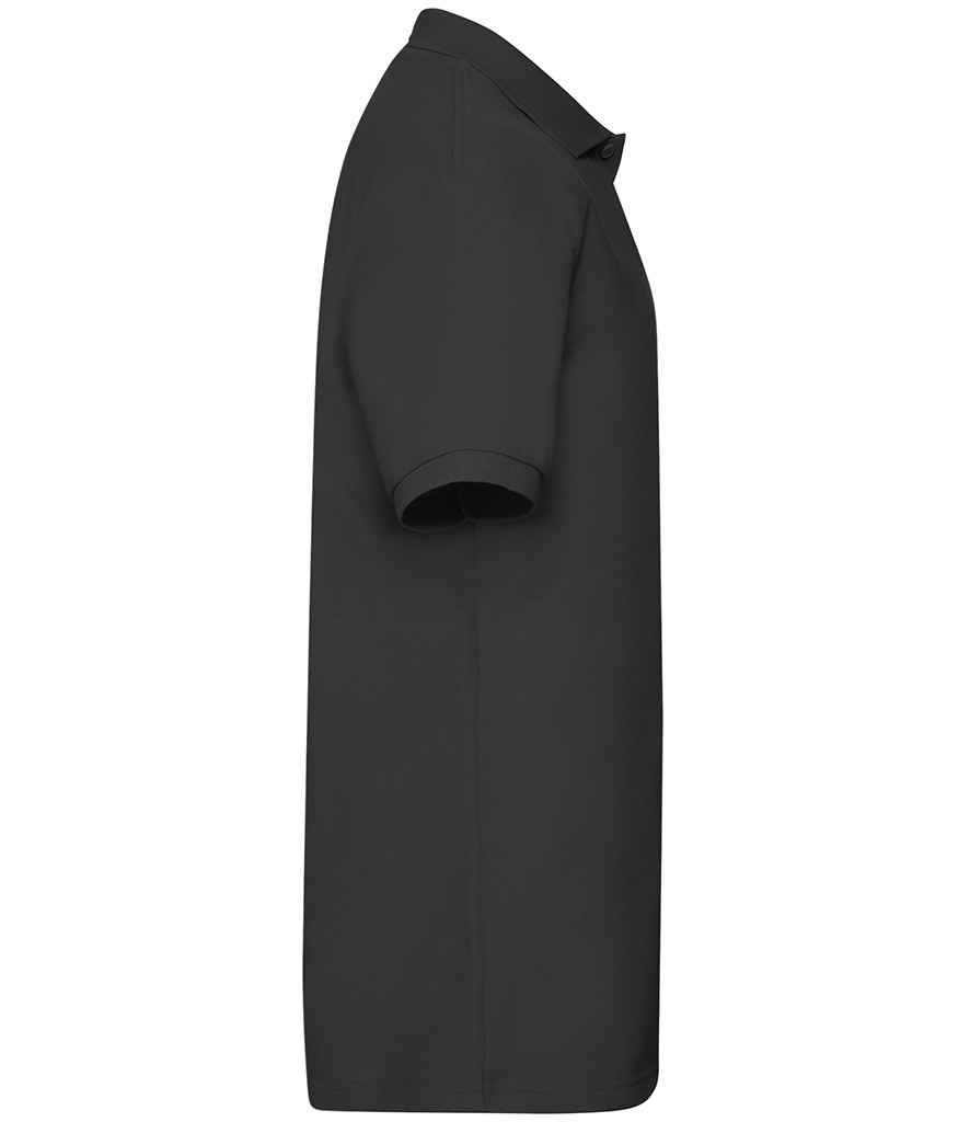 Fruit of the Loom Heavy Poly/Cotton Piqué Polo Shirt - Black