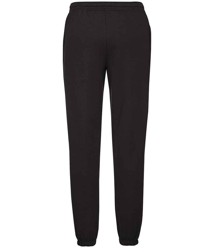 Fruit of the Loom Classic Elasticated Hem Jog Pants - Black