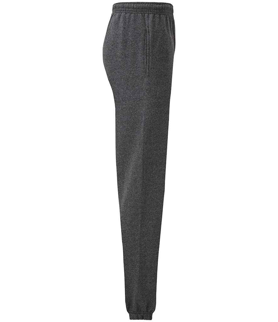 Fruit of the Loom Classic Elasticated Hem Jog Pants - Dark Heather