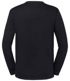 Fruit of the Loom Iconic 195 Long Sleeve T-Shirt - Black