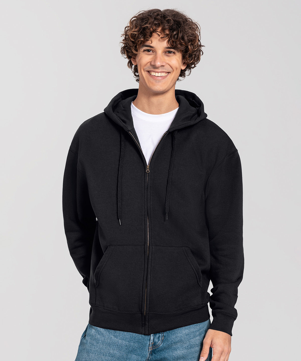 Iconic premium hooded sweat jacket