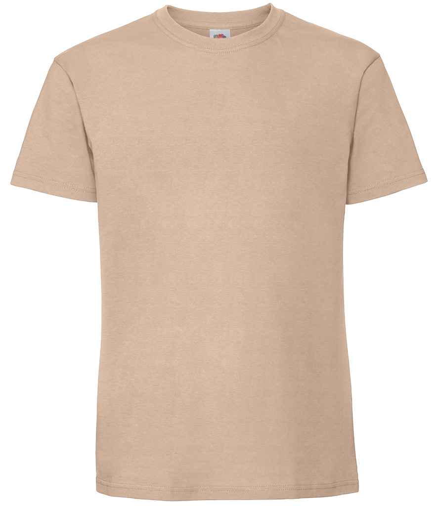 Fruit of the Loom Iconic 195 T-Shirt - Desert Sand