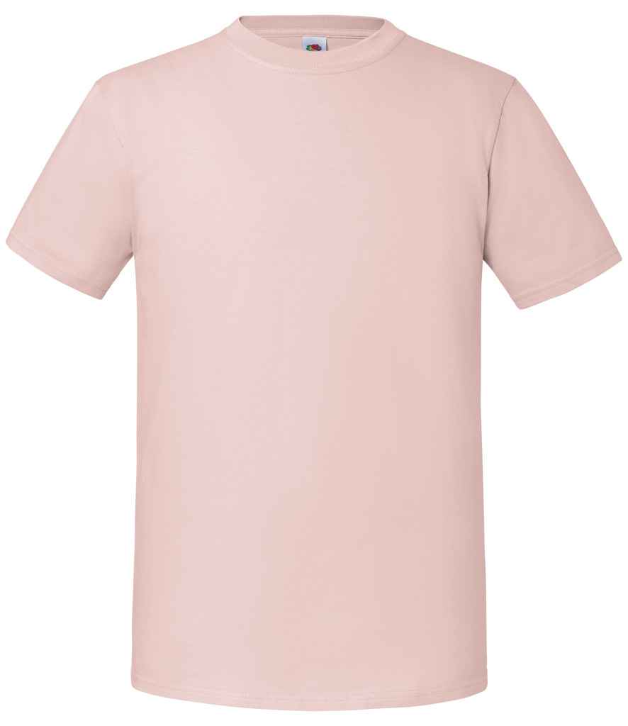 Fruit of the Loom Iconic 195 T-Shirt - Powder Rose