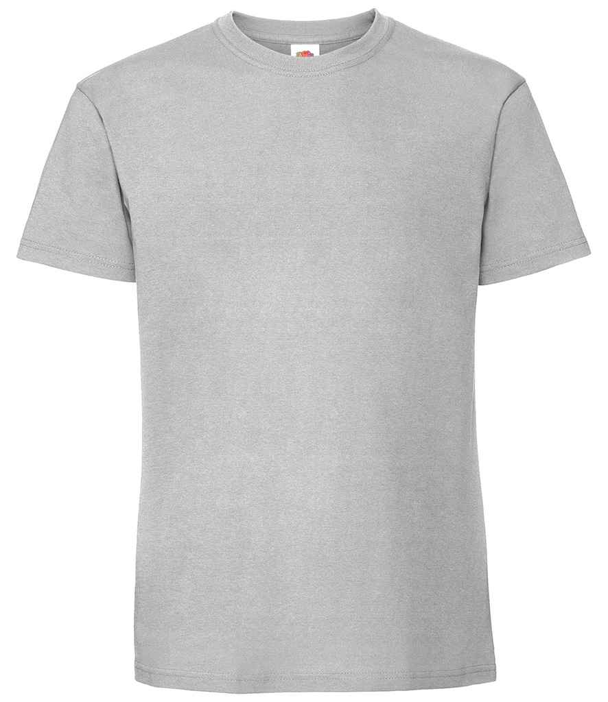 Fruit of the Loom Iconic 195 T-Shirt - Zinc
