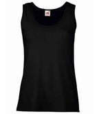 Fruit of the Loom Lady Fit Value Vest - Black