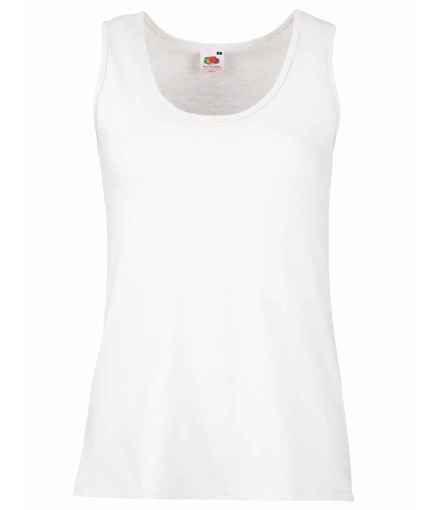 Fruit of the Loom Lady Fit Value Vest - White