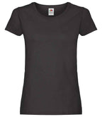 Fruit of the Loom Lady Fit Original T-Shirt - Black