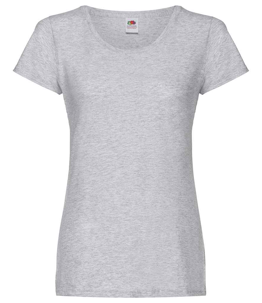 Fruit of the Loom Lady Fit Original T-Shirt - Heather Grey