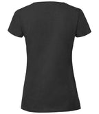 Fruit of the Loom Ladies Iconic 195 T-Shirt - Black
