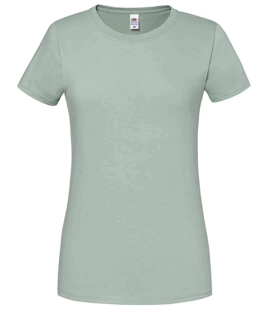 Fruit of the Loom Ladies Iconic 195 T-Shirt - Sage