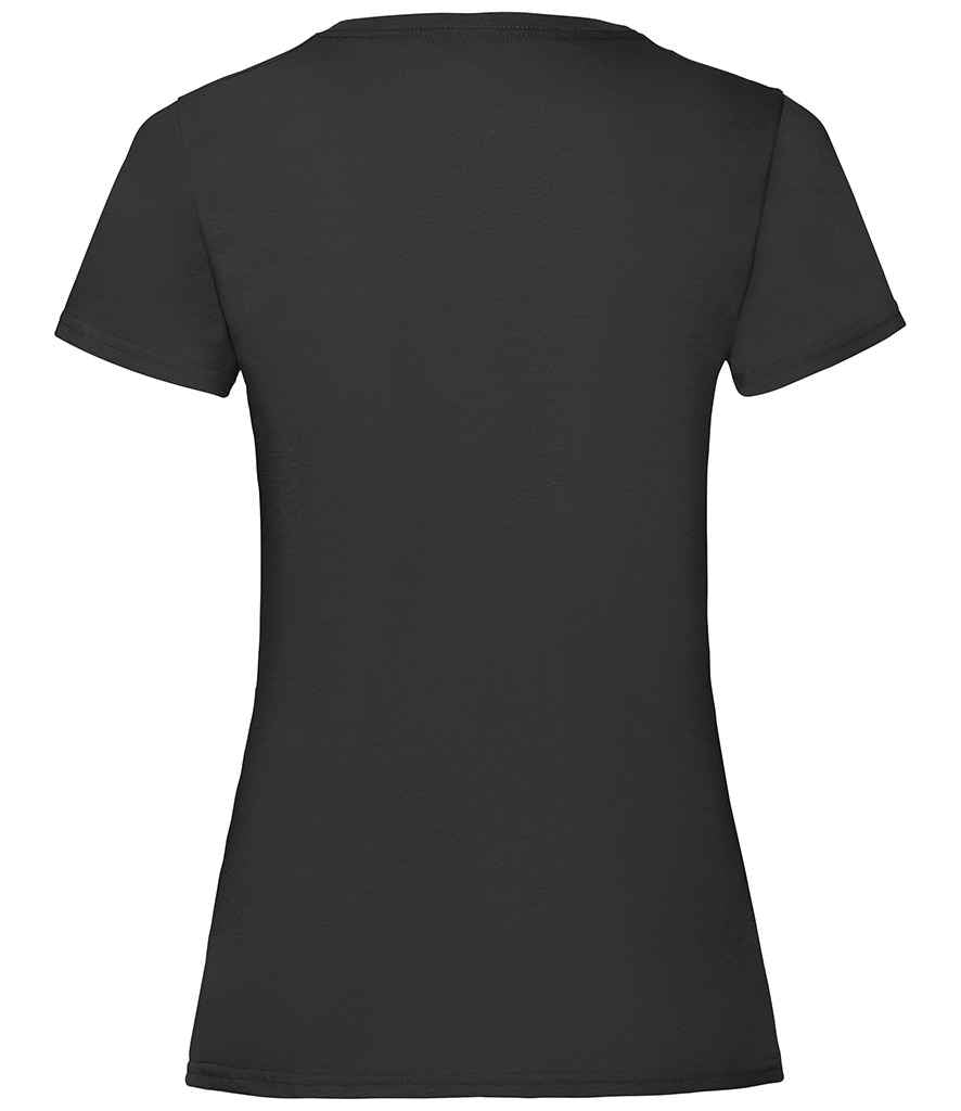 Fruit of the Loom Lady Fit Value T-Shirt - Black