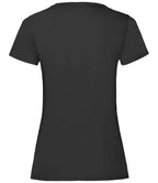 Fruit of the Loom Lady Fit Value T-Shirt - Black