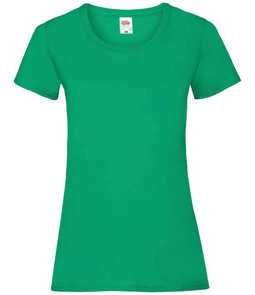 Fruit of the Loom Lady Fit Value T-Shirt - Kelly Green