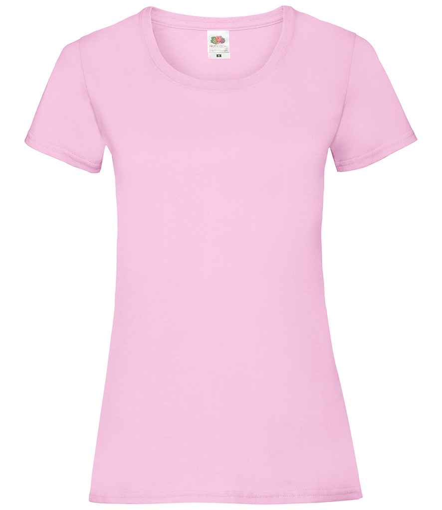Fruit of the Loom Lady Fit Value T-Shirt - Light Pink