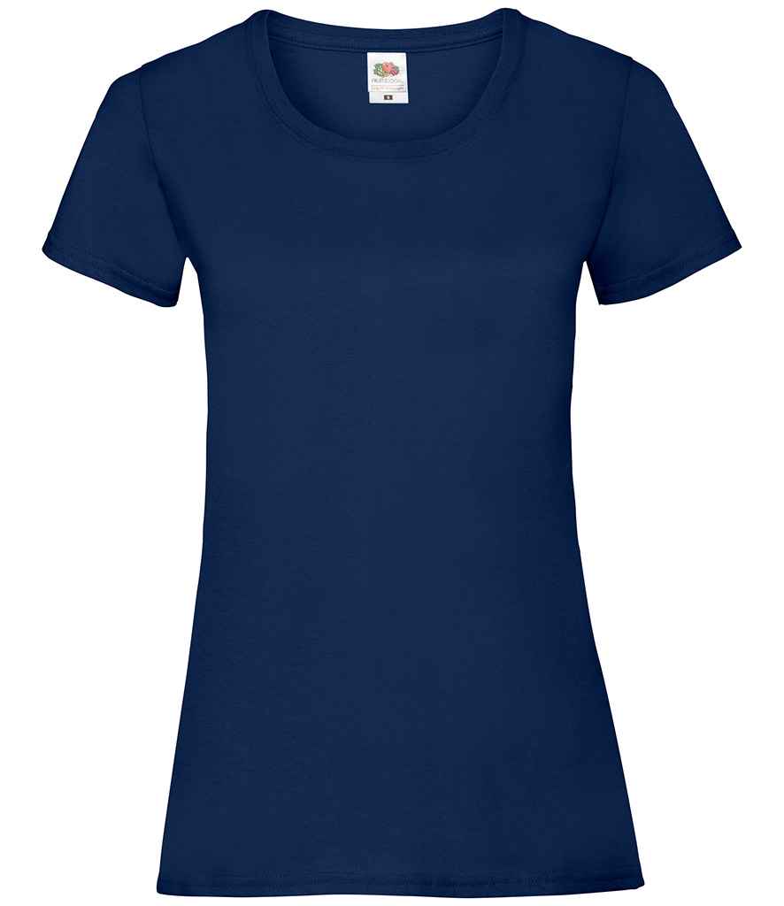 Fruit of the Loom Lady Fit Value T-Shirt - Navy
