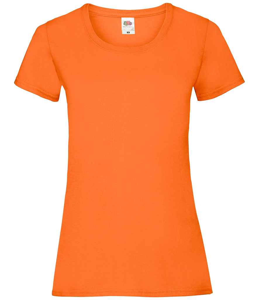 Fruit of the Loom Lady Fit Value T-Shirt - Orange