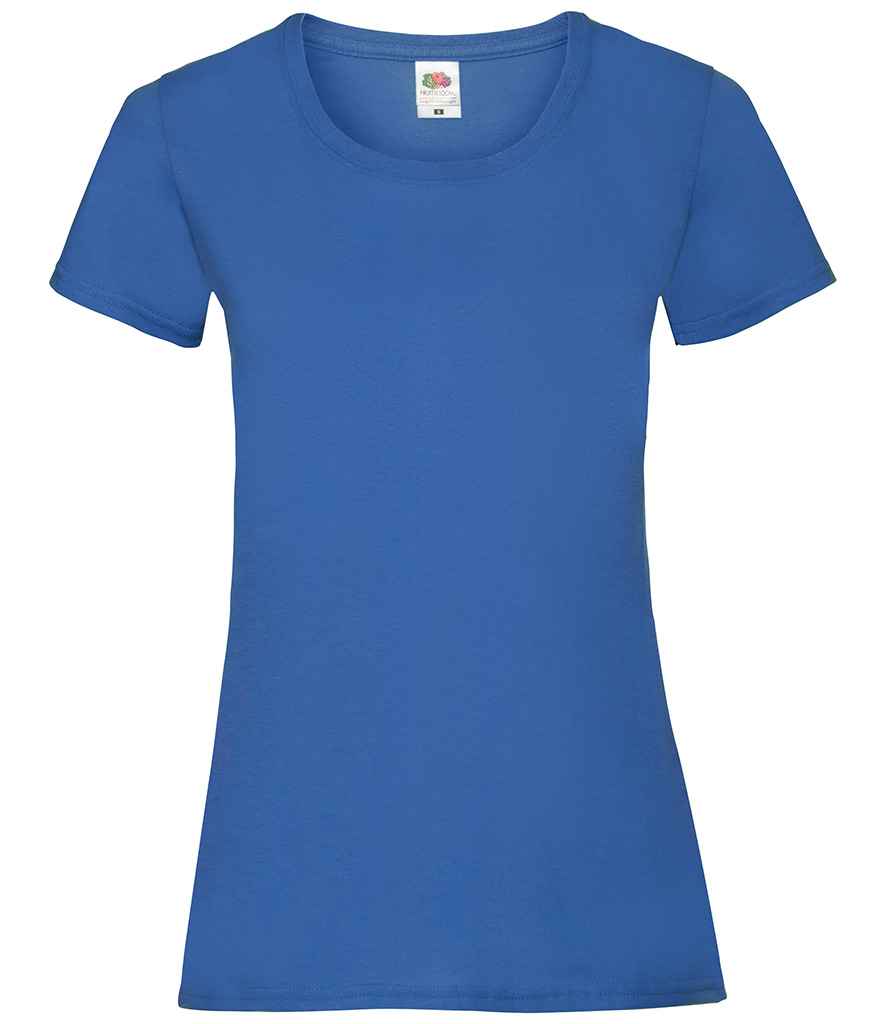 Fruit of the Loom Lady Fit Value T-Shirt - Royal Blue