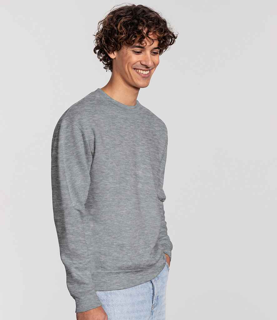 Fruit of the Loom Iconic Premium Set-In Sweatshirt - Athletic Heather