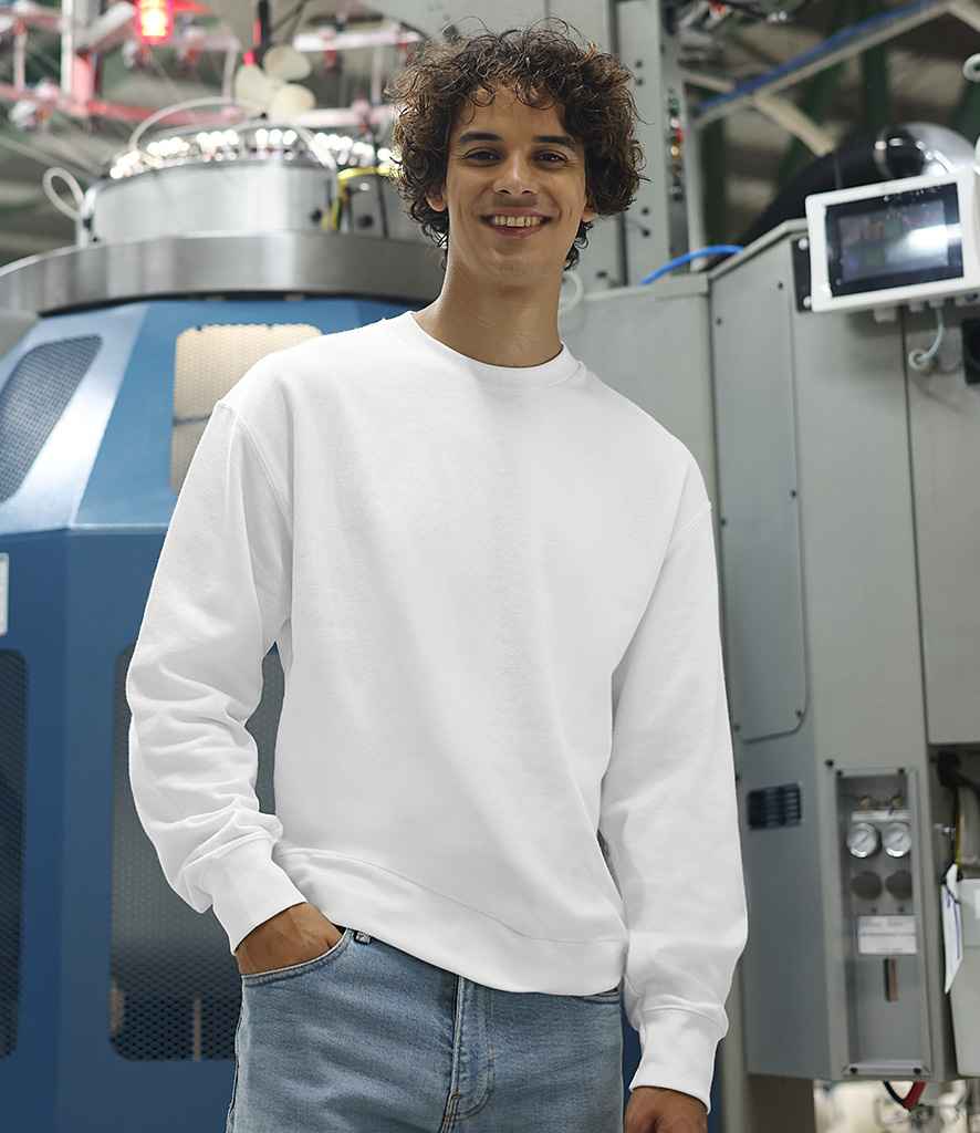 Fruit of the Loom Iconic Premium Set-In Sweatshirt - White
