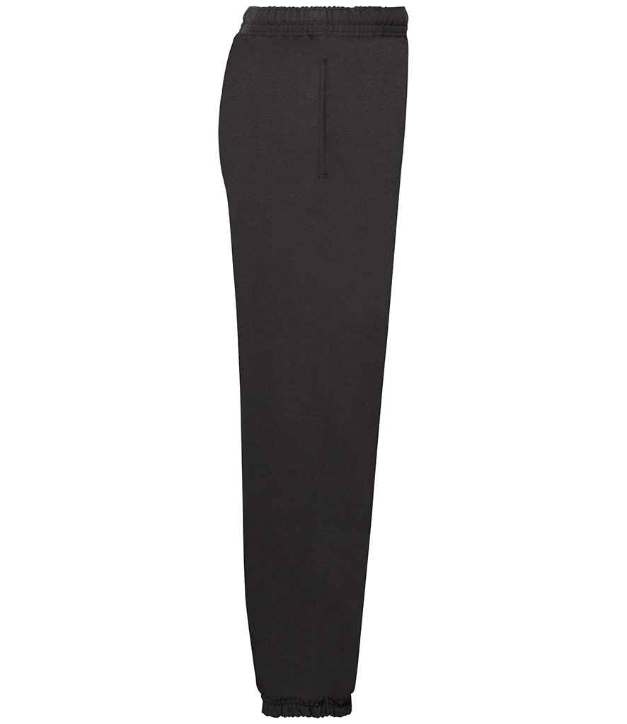 Fruit of the Loom Kids Elasticated Hem Jog Pants - Black