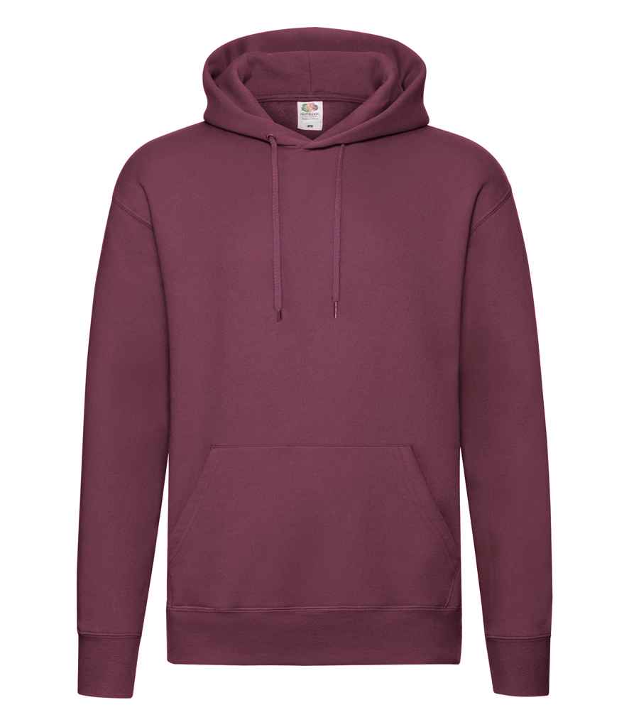 Fruit of the Loom Premium Hooded Sweatshirt - Burgundy