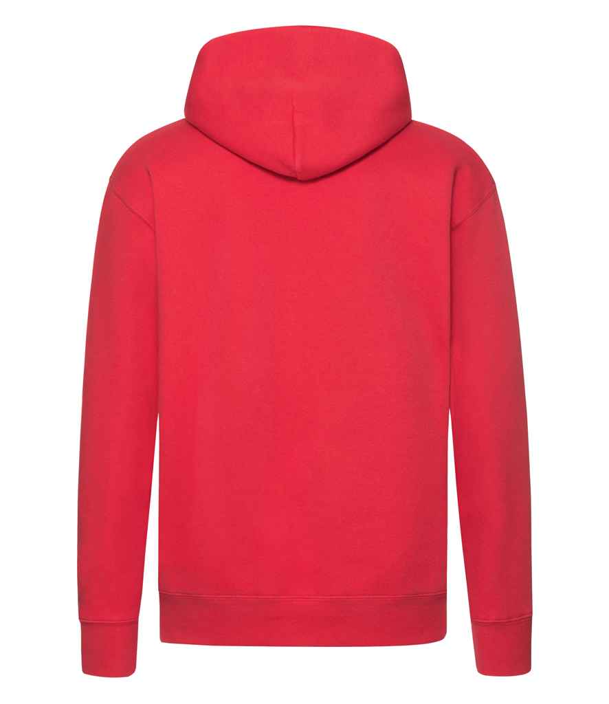 Fruit of the Loom Premium Hooded Sweatshirt - Red