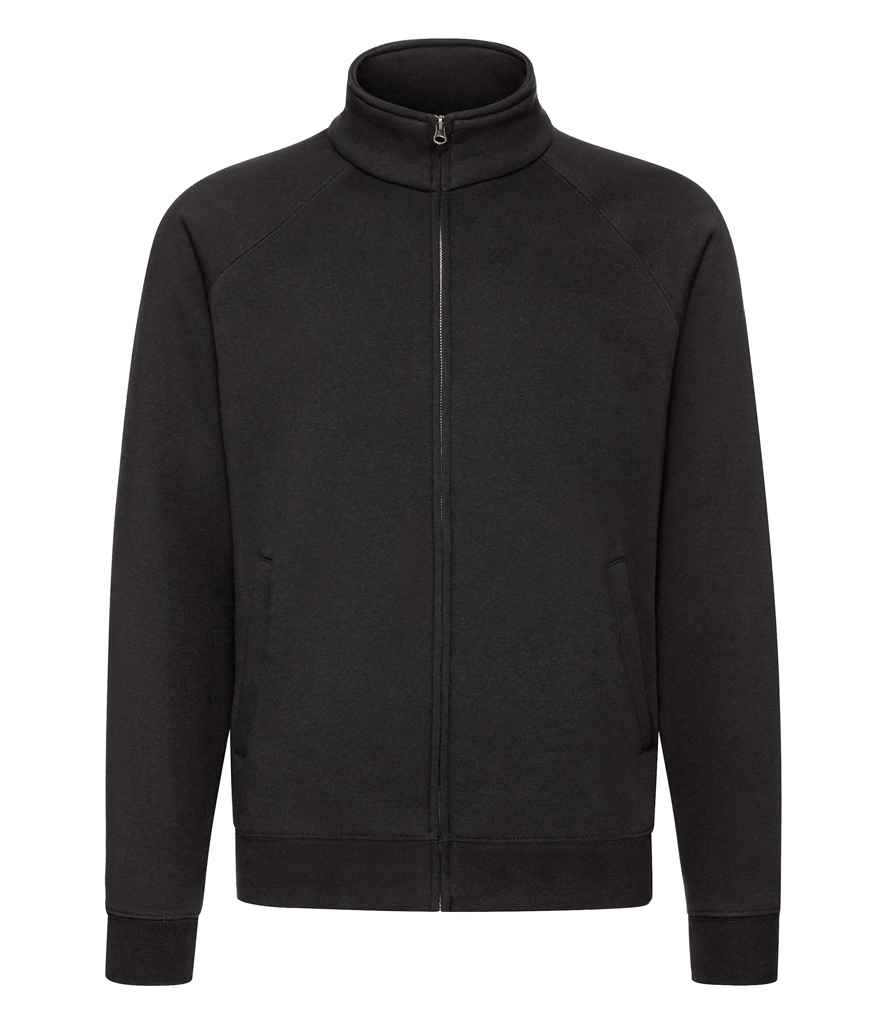Fruit of the Loom Premium Sweat Jacket - Black