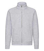 Fruit of the Loom Premium Sweat Jacket - Heather Grey