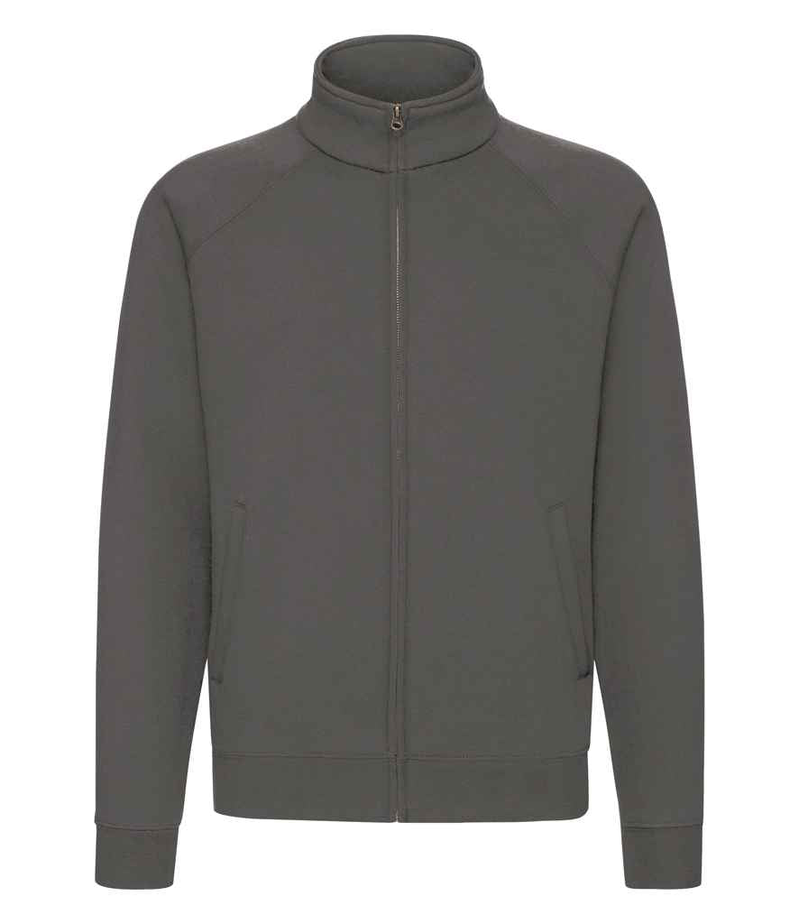 Fruit of the Loom Premium Sweat Jacket - Light Graphite