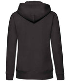 Fruit of the Loom Premium Lady Fit Zip Hooded Jacket - Black