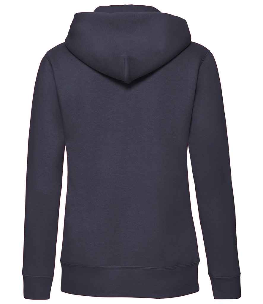 Fruit of the Loom Premium Lady Fit Zip Hooded Jacket - Deep Navy