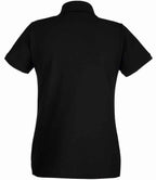 Fruit of the Loom Lady-Fit Premium Cotton Piqué Polo Shirt - Black
