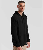 Fruit of the Loom Lightweight Hooded Sweatshirt - Black
