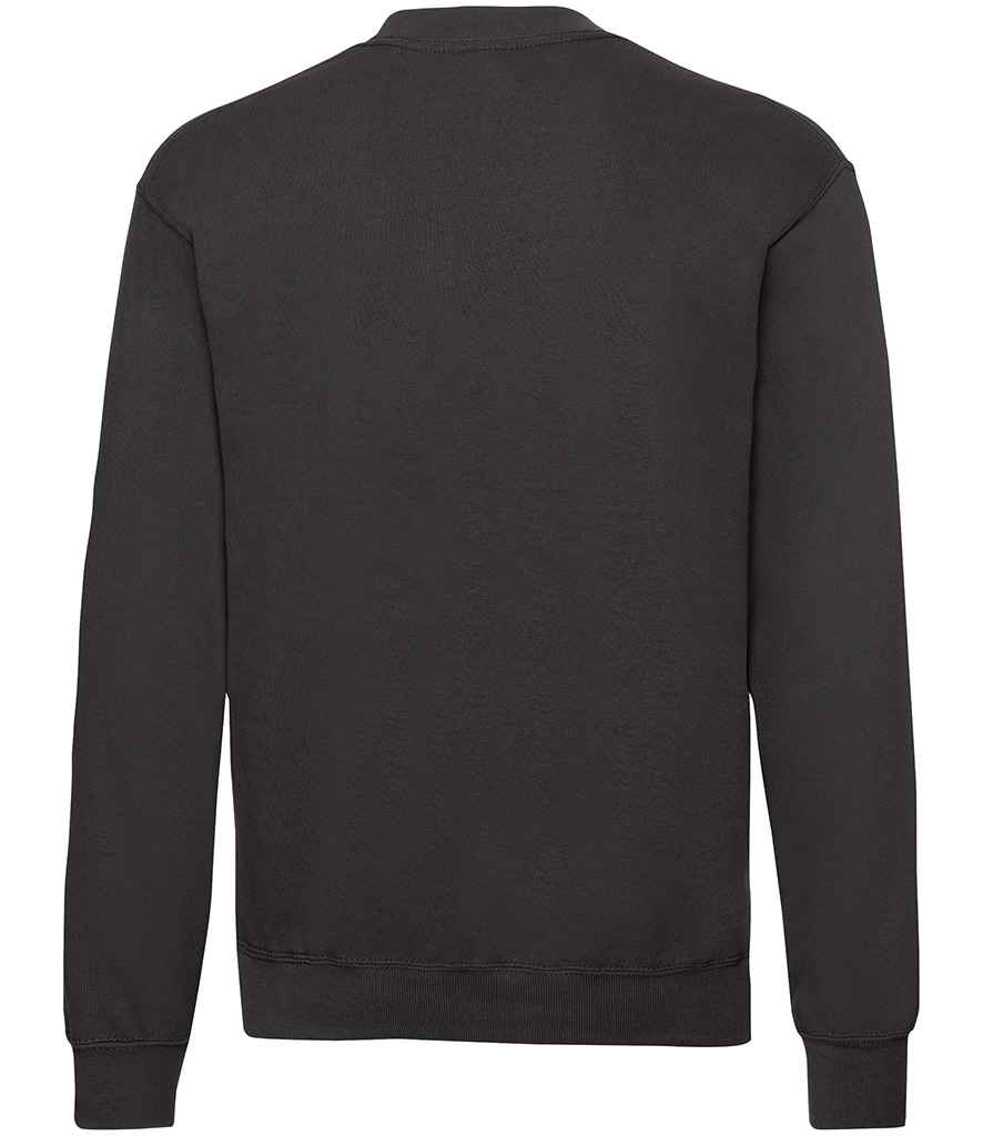 Fruit of the Loom Classic Drop Shoulder Sweatshirt - Black