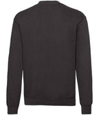 Fruit of the Loom Classic Drop Shoulder Sweatshirt - Black