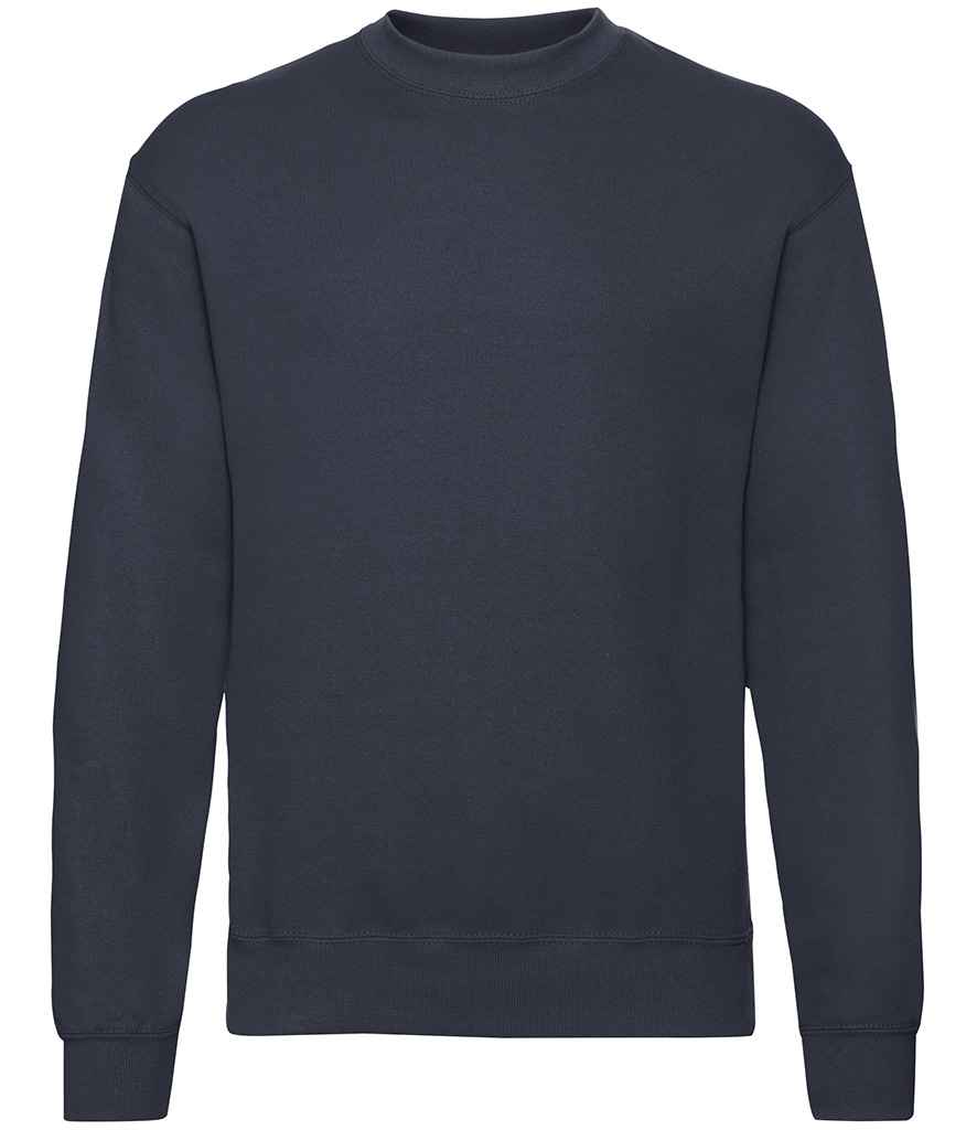 Fruit of the Loom Classic Drop Shoulder Sweatshirt - Deep Navy
