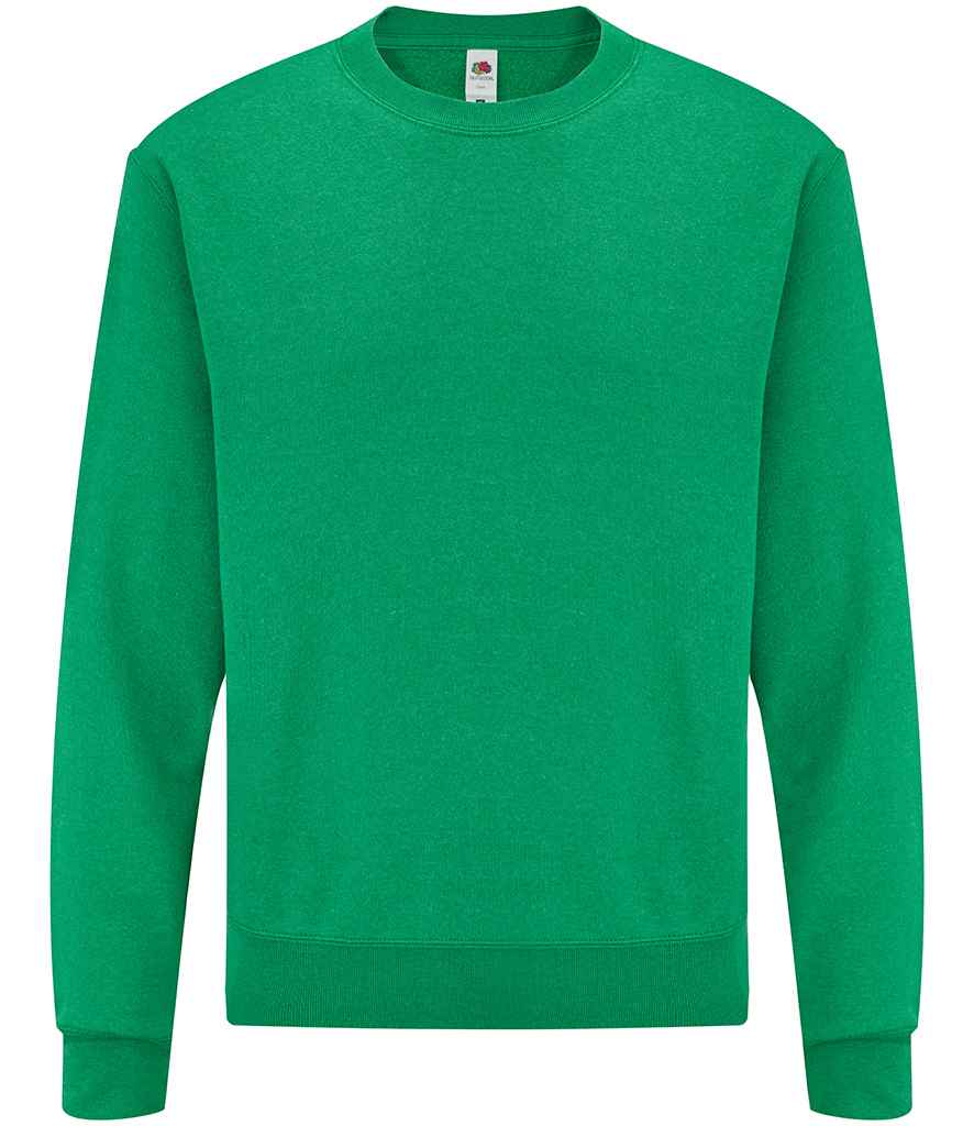 Fruit of the Loom Classic Drop Shoulder Sweatshirt - Heather Green